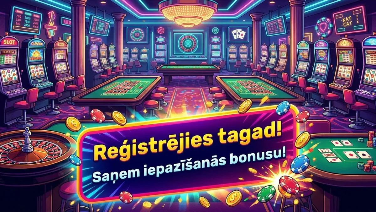 Reģistrācija ar bonusu
